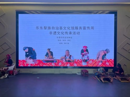 樂(lè)東文化館非遺展演及體驗(yàn)活動(dòng)精彩紛呈，藝術(shù)交流煥發(fā)文化新生機(jī)